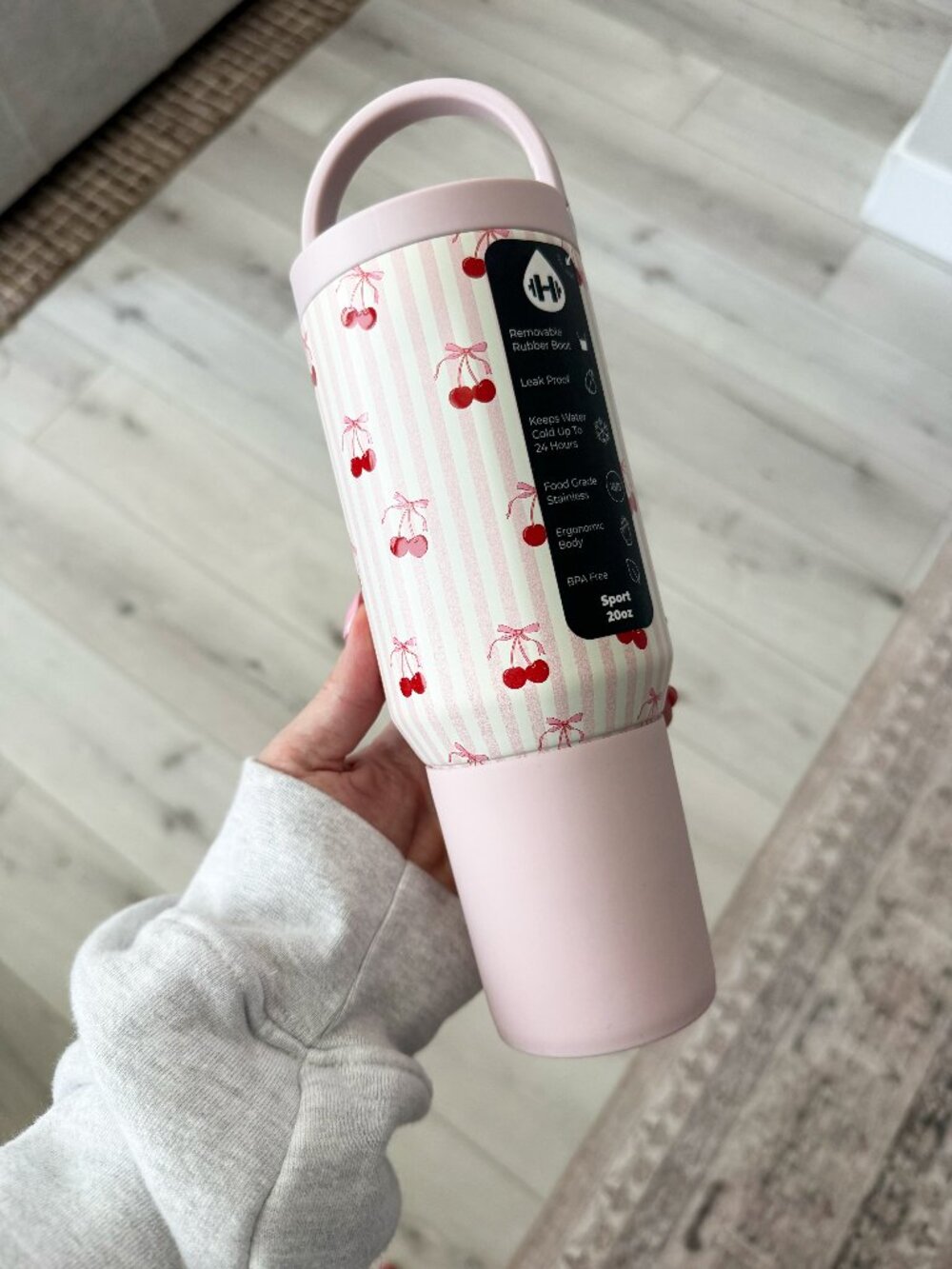 “Sweet Cherry" Sport HydroJug 20 oz